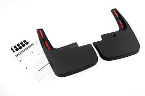 Red Hound Auto Premium Heavy Duty Molded 2015-2020 Compatible with Ford F-150 Mud Flaps Guards Splash Front Rear 4pc Set (with OEM Fender Flares/Trim)
