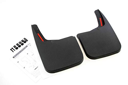 Red Hound Auto Premium Heavy Duty Molded 2015-2020 Compatible with Ford F-150 Mud Flaps Guards Splash Front Rear 4pc Set (with OEM Fender Flares/Trim)