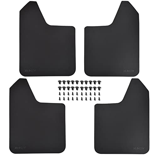 XUKEY Mud Flaps for F-Series F-150 F-250 F-350 F-450 F-550 F-600 F-650 F-750 F150 F250 Mudflaps Splash Guards Mudguards Fender Flares