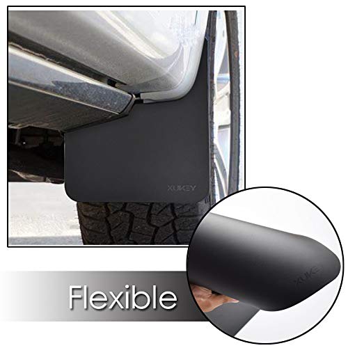 XUKEY Mud Flaps for F-Series F-150 F-250 F-350 F-450 F-550 F-600 F-650 F-750 F150 F250 Mudflaps Splash Guards Mudguards Fender Flares