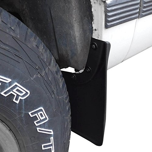 Red Hound Auto 1988-99 Compatible with Chevrolet GMC C/K & 92-99 Suburban Mud Flaps Guards Splash Front Rear 4pc