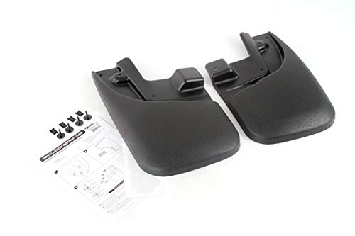 Red Hound Auto Premium Heavy Duty Molded 2005-2015 Compatible with Toyota Tacoma Mud Flaps Guards Splash Front & Rear 4pc Set (with OEM Fender Flares)