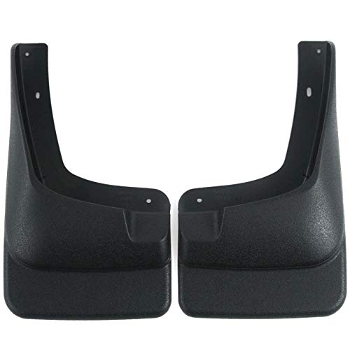 Red Hound Auto Mud Flaps Compatible with Ford 1999-2007 F-250 F-350 F-450, 00-05 Excursion Splash Guards Front Molded 2pc (for Without Fender Flares)