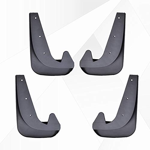 XUKEY EVA 4Pcs Universal Car Auto Van Mud Flaps Mudflaps Wheel Fender Flares Sludge Mire Splash Guards Cover Front and Rear