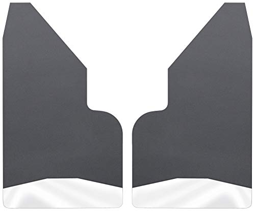 Husky Liners Universal Mud Flaps | Mud Flaps 14" Wide - Stainless Steel Weight - Black | 17151