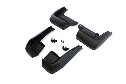 Red Hound Auto Compatible with Honda Civic 2016-2017 Mud Flaps Splash Guards Front and Rear Molded 4pc Full Set Does not fit Si Models