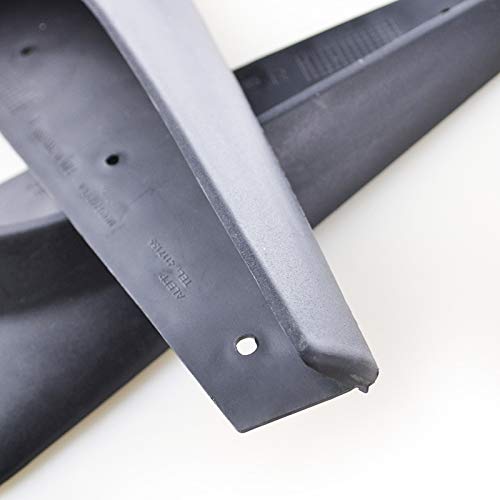 XUKEY EVA 4Pcs Universal Car Auto Van Mud Flaps Mudflaps Wheel Fender Flares Sludge Mire Splash Guards Cover Front and Rear