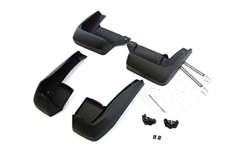 Red Hound Auto Compatible with Honda Civic 2016-2017 Mud Flaps Splash Guards Front and Rear Molded 4pc Full Set Does not fit Si Models