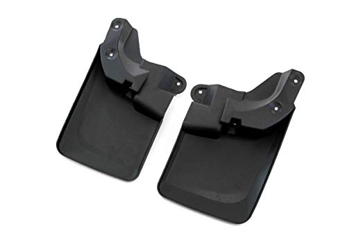 Red Hound Auto 2016-2020 Compatible with Toyota Tacoma Mud Flaps Guards Splash Front Molded 2pc (with OEM Fender Flares Only)