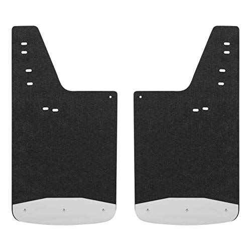 LUVERNE 251123 Front or Rear 12-Inch x 23-Inch Textured Rubber Mud Guards, Select Ford F-250, F-350, F-450, F-550 Super Duty