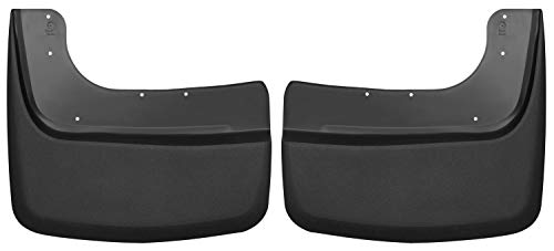 Husky Liners - Rear Mud Guards | 2017 - 2022 Ford F-350/F - 450 Super Duty Dually, Rear Set - Black, 2 Pc. | 59481