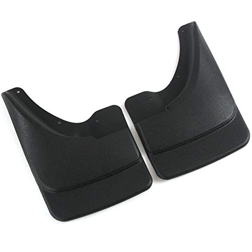 Red Hound Auto Front Molded Mud Flaps Compatible with Dodge Ram 1500 (w o Fender Flares)