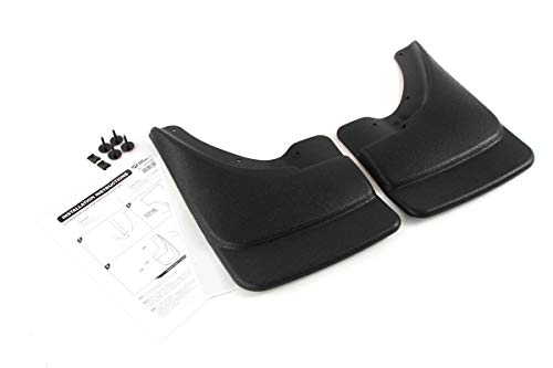 Red Hound Auto Front Molded Mud Flaps Compatible with Dodge Ram 1500 (w o Fender Flares)