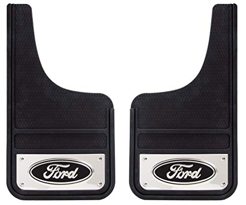 Plasticolor Ford Heavy Duty Front 12 X 23 Mud Guards, 12" x 23" Front Mud Guards (001837R01)