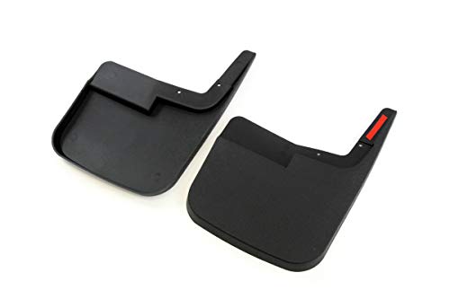 Red Hound Auto 2015-2020 Compatible with Ford F-150 Mud Flaps Guards Splash Front Molded 2pc Pair (Without Fender Flares)