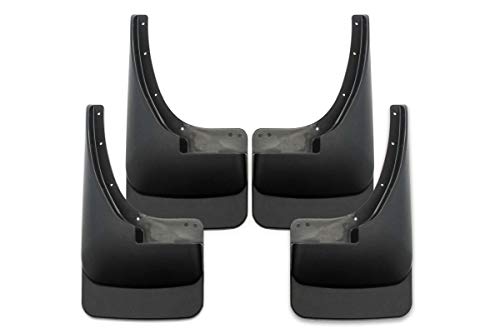 Red Hound Auto Mud Flaps Splash Guards Compatible with Dodge Ram (1500 1994-2001, 2500 3500 1994-2002) Molded Front Rear 4pc Set