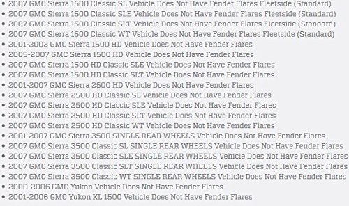 Husky Liners Mud Guards | Rear Mud Guards - Black | 57241 | Fits 2002-2006 Chevrolet Avalanche 1500/2500, 1999-2006 Chevrolet Silverado 1500 Fleetside/2500/Suburban w/o Fender Flares, and more 2 Pcs