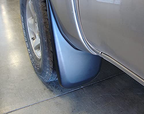 Husky Liners - Front Mud Guards | 2005 - 2015 Toyota Tacoma w/ OEM Fender Flares & Mud Guards, Front Set - Black, 2 Pc | 56931