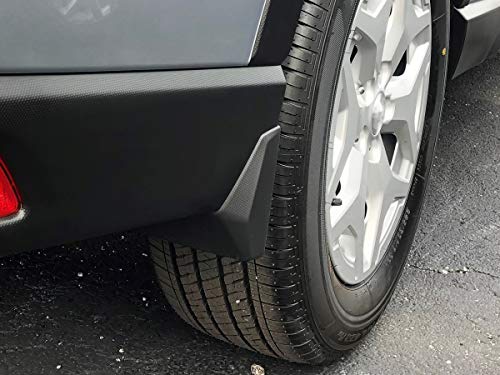 Red Hound Auto Compatible with Subaru Forester 2014-2018 Mud Flaps Splash Guards Rear Molded 2pc Pair