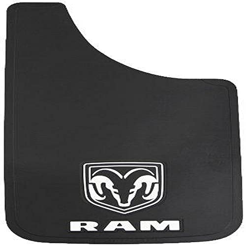 Plasticolor 000541R01 RAM Logo Easy Fit Mud Guard 11"x19" - Left and Right Set