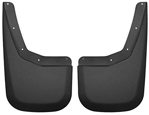 Husky Liners - Rear Mud Guards | 2007 - 2013 Chevrolet Silverado 1500, 2007 - 2014 Chevrolet Silverado 2500/3500, Rear Set - Black, 2 Pc. | 57791