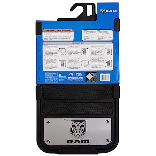 Plasticolor Ram Heavy Duty Rear 12 X 23 Mud Guards, 12" x 23" Rear Mud Guards (001836R01)