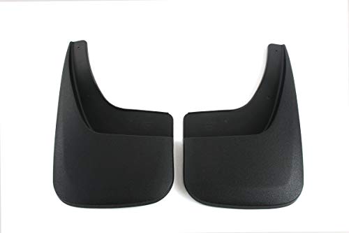 Red Hound Auto Heavy Duty Mud Flaps Compatible with GMC Sierra 1500 (2014-2018, 2019 Limited Model Only) & 2500 3500 (2015-2019) Splash Guards Front Molded 2pc Set