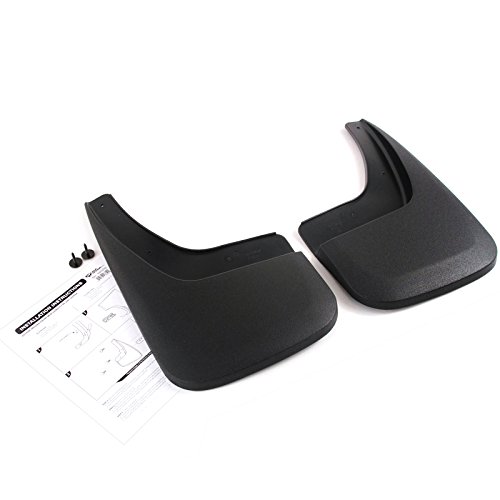 Red Hound Auto Heavy Duty Mud Flaps Compatible with GMC Sierra 1500 (2014-2018, 2019 Limited Model Only) & 2500 3500 (2015-2019) Splash Guards Front Molded 2pc Set