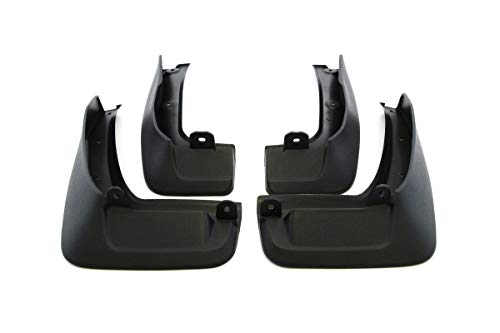 Red Hound Auto Mud Flaps Compatible with Toyota Highlander 2014-2019 2WD Gas & Hybrid Models - Front and Rear Molded 4pc Full Set