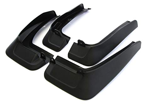 Red Hound Auto Mud Flaps Compatible with Toyota Highlander 2014-2019 2WD Gas & Hybrid Models - Front and Rear Molded 4pc Full Set