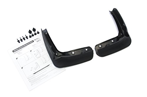 Red Hound Auto Custom Molded Mud Flaps Mud Guards Compatible with 2015-2017 Volkswagen GTI Front & Rear 4pc Set