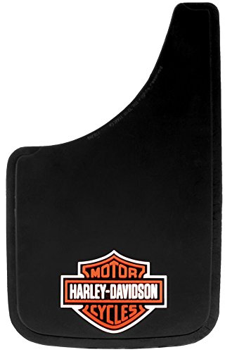Plasticolor 583 9" x 15" Harley-Davidson Logo Easy Fit Mud Guards - Set of 2 per Package