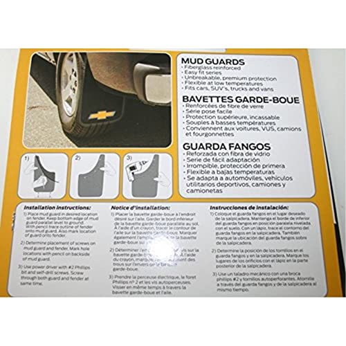 Plasticolor 11X19 Chevrolet Mud Guard