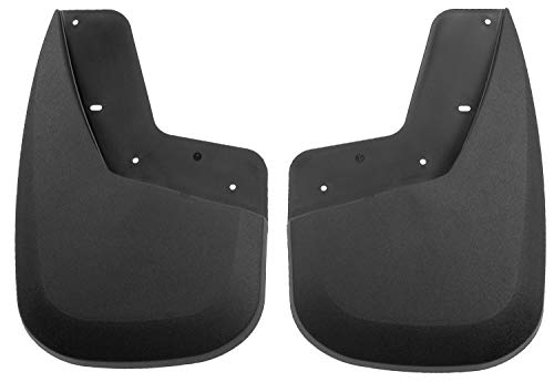 Husky Liners - Front Mud Guards | 2007 - 2013 GMC Sierra 1500, 2007 - 2014 GMC Sierra 2500/3500, Front Set - Black, 2 Pc | 56801