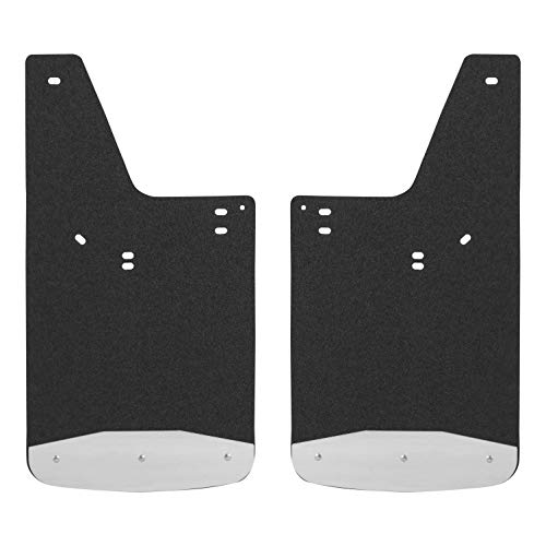 LUVERNE 250423 Front or Rear 12-Inch x 23-Inch Textured Rubber Mud Guards, Select Ford F-150, Lincoln Mark LT