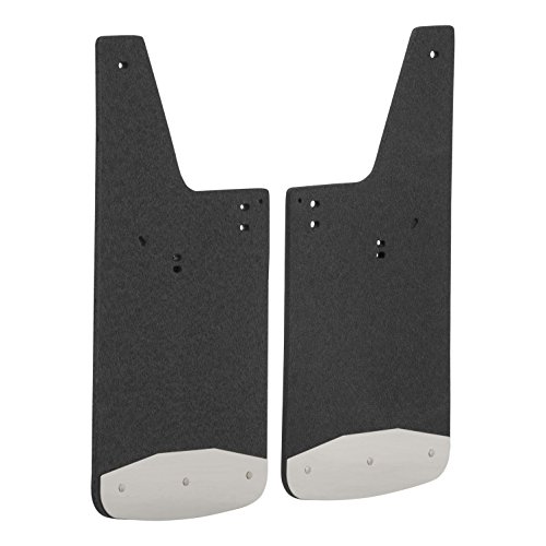 LUVERNE 250423 Front or Rear 12-Inch x 23-Inch Textured Rubber Mud Guards, Select Ford F-150, Lincoln Mark LT