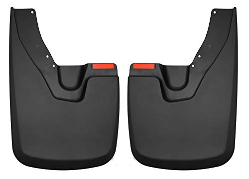 Husky Liners - Front Mud Guards | 2019 - 2023 Ram 2500/3500 w/ OEM Fender Flares (Excludes Power Wagon), Front Set - Black, 2 Pc. | 58051