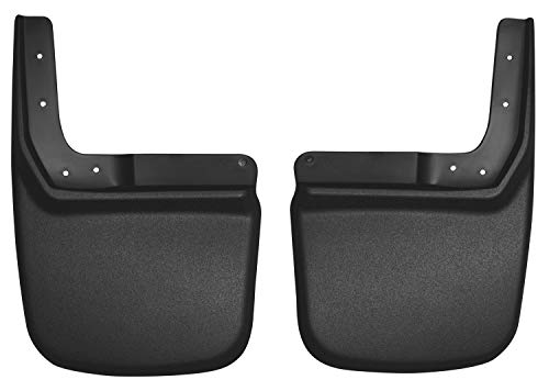 Husky Liners - Rear Mud Guards | 2007 - 2018 Jeep Wrangler, JK w/ Standard Bumper - Black, 2 Pc. | 57141