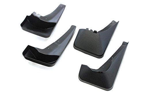 Red Hound Auto 2006-2010 Compatible with Jeep Commander Mud Flaps Splash Guard Without Running Boards Front Rear 4 Piece Set Custom Molded