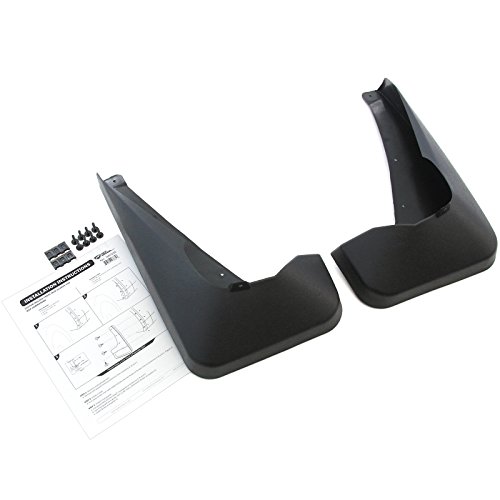 Red Hound Auto 2006-2010 Compatible with Jeep Commander Mud Flaps Splash Guard Without Running Boards Front Rear 4 Piece Set Custom Molded