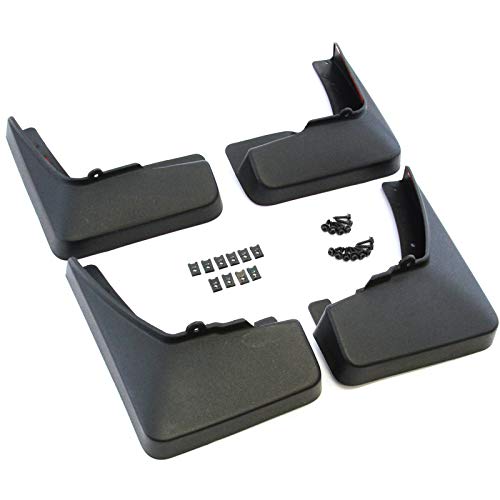 Red Hound Auto Compatible with GMC Terrain 2010-2015 Mud Flaps Splash Guards Front and Rear Molded 4pc Full Set