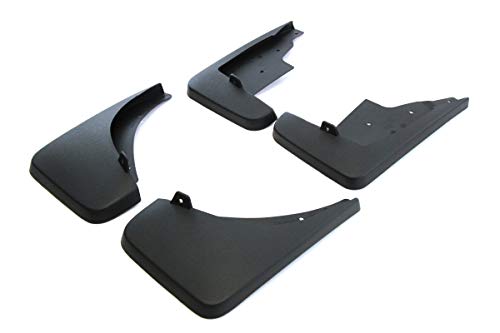 Red Hound Auto Compatible with Jeep Compass 2011-2016 Mud Flaps Splash Guards Front and Rear Molded 4pc Full Set