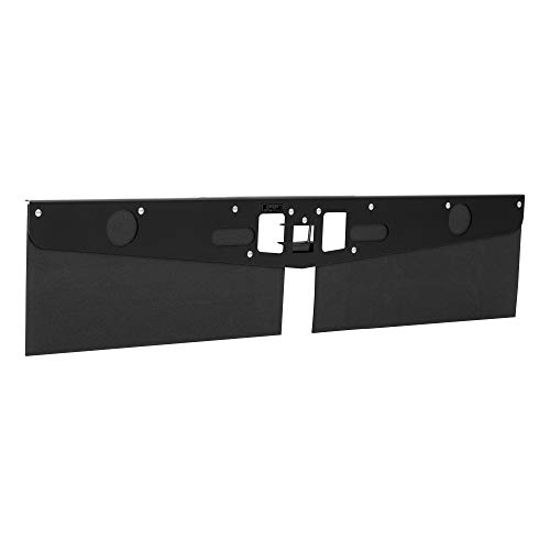 LUVERNE 255200 15-Inch Long Textured Rubber Tow Guard Hitch-Mounted Mud Flaps for 2, 2-1/2 or 3-Inch Ball Mount Shank