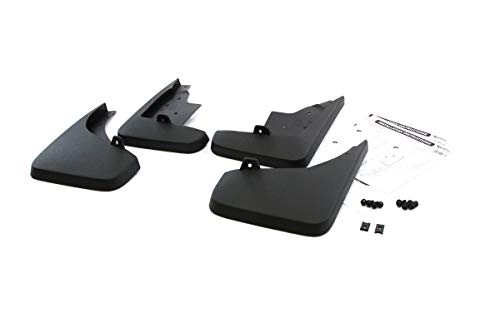 Red Hound Auto Compatible with Jeep Compass 2011-2016 Mud Flaps Splash Guards Front and Rear Molded 4pc Full Set