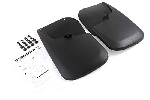 Red Hound Auto Heavy Duty Molded Mud Flaps Compatible with Ford Super Duty F250/F350 2011-2016 Mud Guards Splash Front & Rear 4pc Set (for Trucks Without Fender Flares)