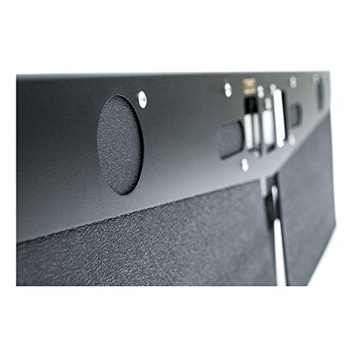 LUVERNE 255200 15-Inch Long Textured Rubber Tow Guard Hitch-Mounted Mud Flaps for 2, 2-1/2 or 3-Inch Ball Mount Shank