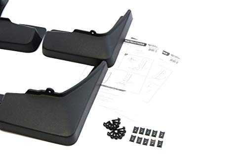 Red Hound Auto Compatible with GMC Terrain 2010-2015 Mud Flaps Splash Guards Front and Rear Molded 4pc Full Set