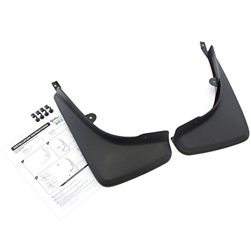 Red Hound Auto Custom Molded Mud Flaps Compatible with Jeep 2014-2018 Cherokee Mud Guards Splash Protectors Front & Rear 4pc Set