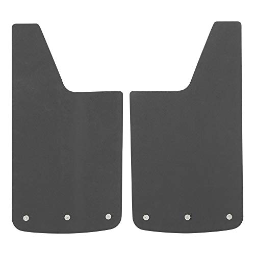 LUVERNE 251723 Front or Rear 12-Inch x 23-Inch Textured Rubber Mud Guards, Select Ford F-250, F-350, F-450, F-550 Super Duty , Black