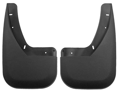 Husky Liners - Rear Mud Guards | 2007 - 2014 Chevrolet Tahoe LS&LT/GMC Yukon SLE&SLT w/o Z71 Package, Rear Set - Black, 2 Pc. | 57731